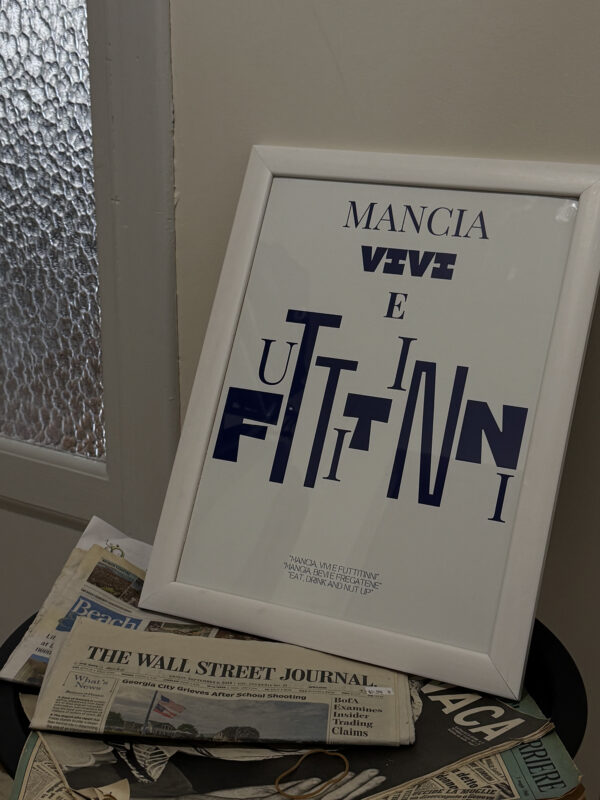 Poster A4 (20x30cm) "FUTTITINNI"