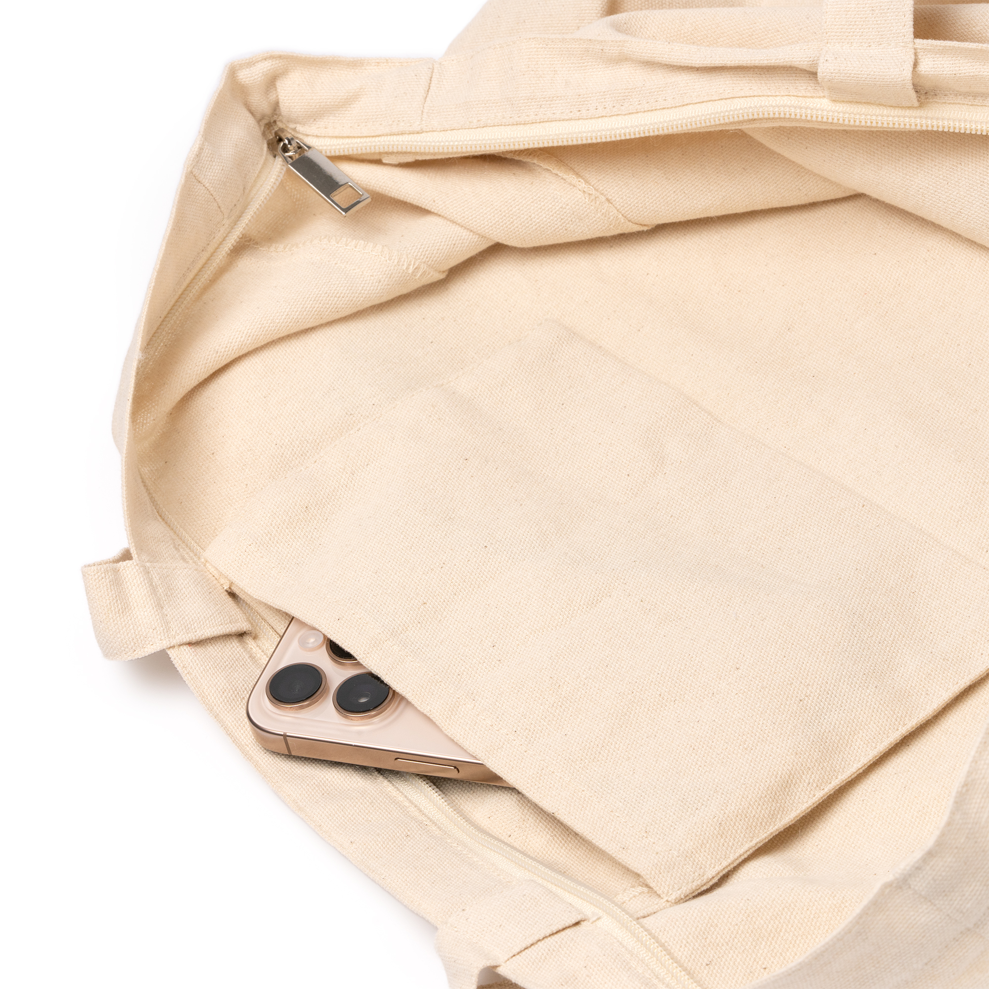 Tote bag | chiù longa è a pinsata chiù grossa è a minchiata - immagine 3